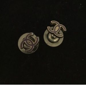 Purple Iconic‎ Chanel Earrings with box and receipt